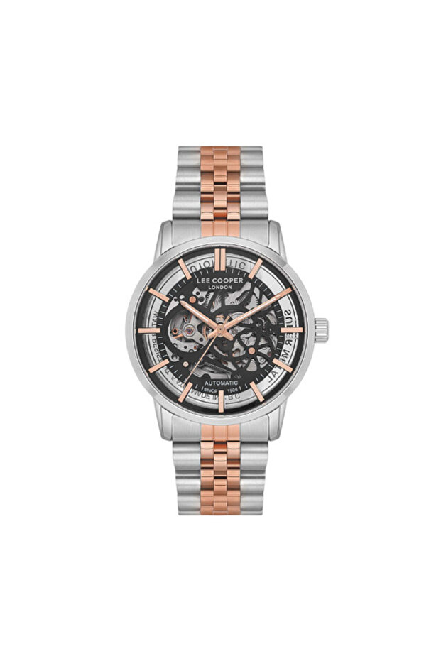 Lee Cooper Men's Automatic Silver Dial Watch - LC08036.530