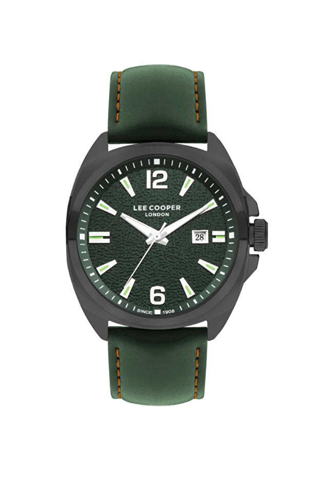 Men's Analog Green Dial Watch - LC07858.077