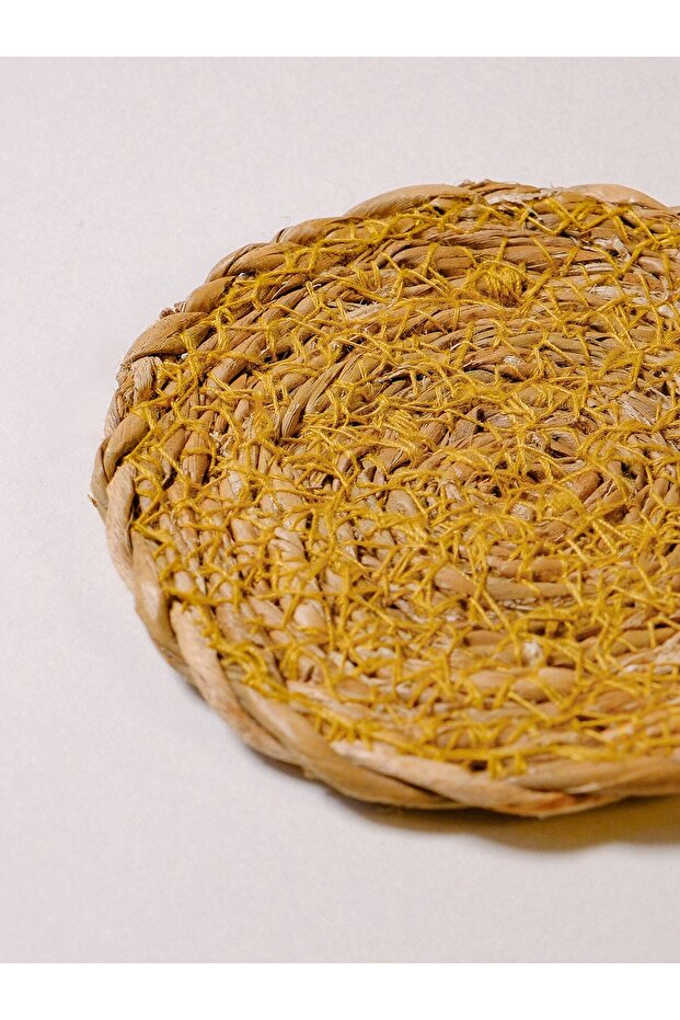 Flora Hasır Bardak Altığı - 3