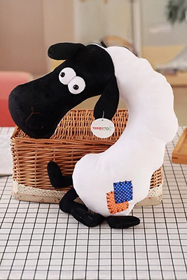 Cute Cow Boyun Yastığı – Beyaz (45X45 CM) - 2