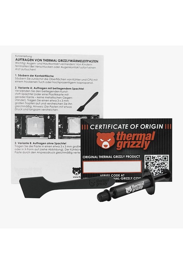 Thermal Grizzly Kryonaut 12,5 W/m·k 1gr Macun Tg-k-001-rs - 6