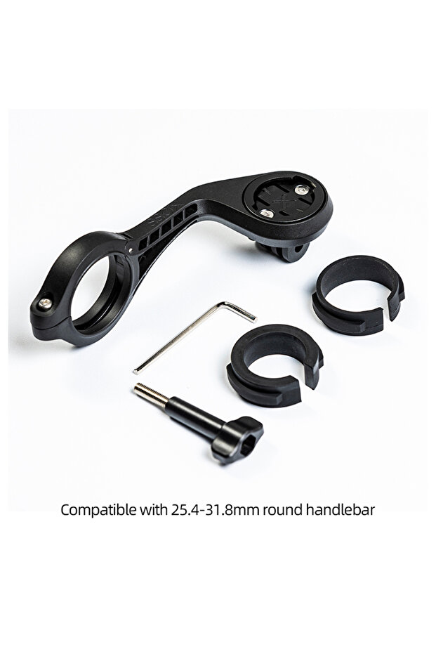 Edge Mount Bicycle Handlebar Extended Bracket Bike Headlight Mount Bar Computer Holde