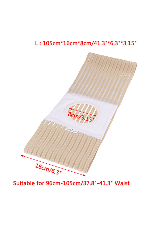 L 4 Sizes Ostomy Abdominal Waist Belt Support Lumbar Support Prevent Wear Abdomen