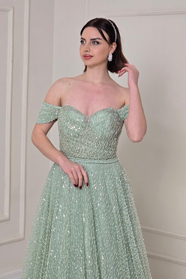 MİNT - YEŞİLİ Pullu Kumaş 1818 - 6