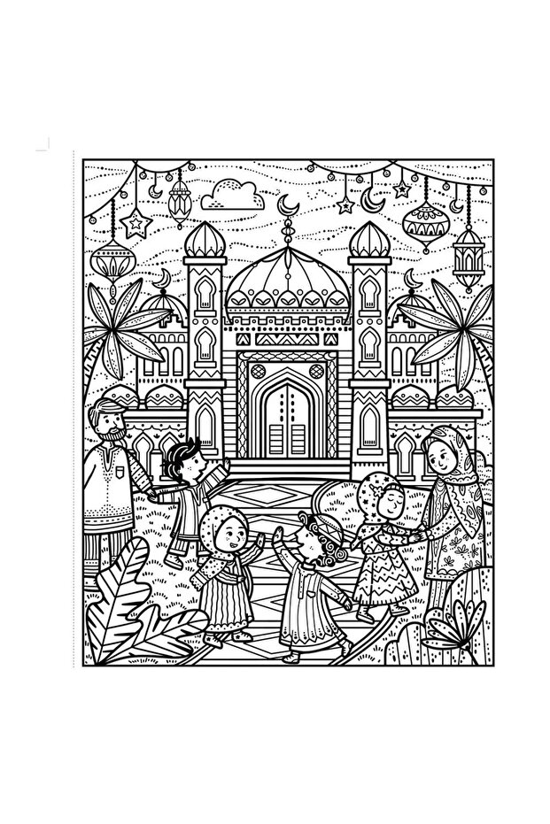 Eid Magic Painting Book - 2