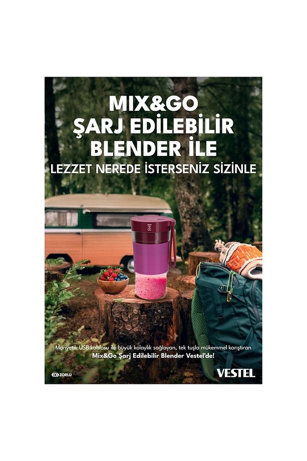 Kea Blender Mıx&go Sarj Edilebilir Pembe - 2