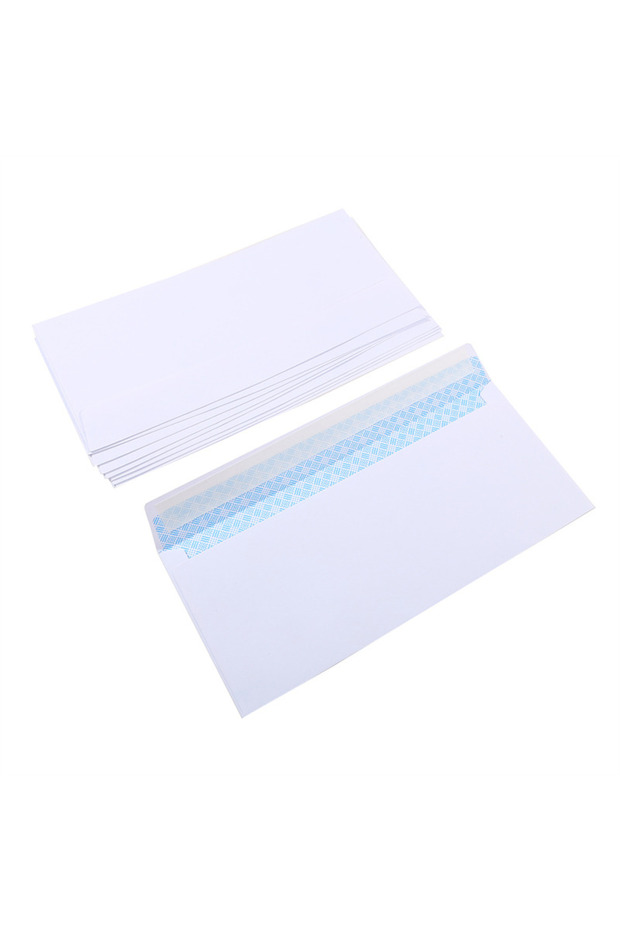 30pcs 10-100Pcs Windowless white envelope 10 # Secure Business Envelope Can hold A4 paper Bill invoi - 1