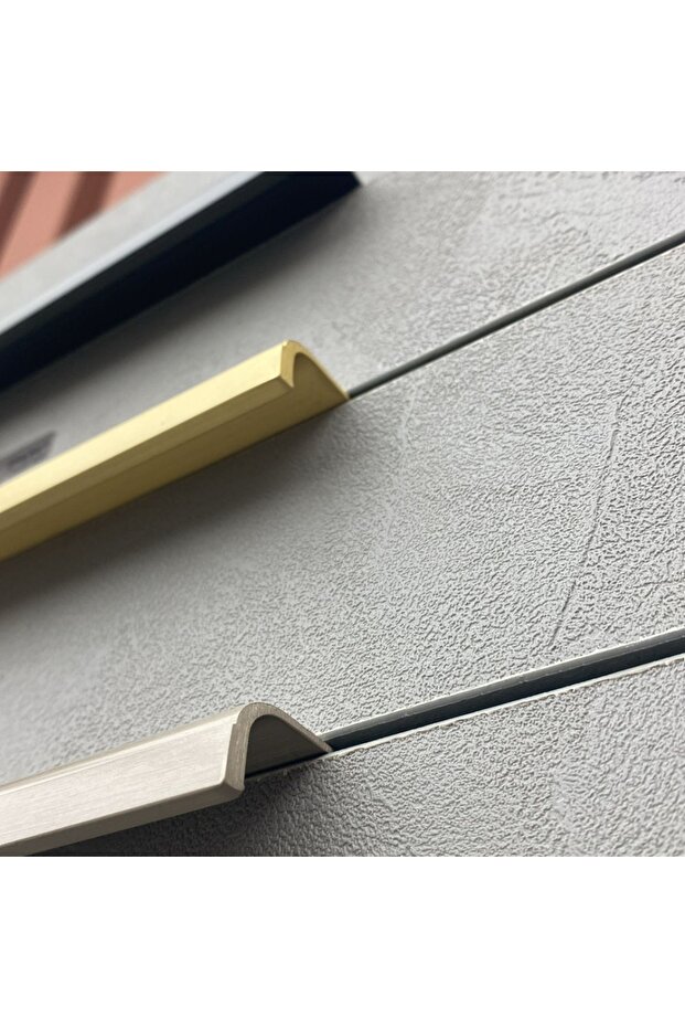 1745 Entegre/Gömme Kulp Mat Altın Renk 960 mm - 5