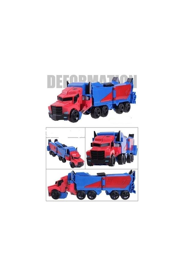Kdd Transformers Tarzında Optimus Prime Bumblebee Grimlock Dönüşen Robot Araba - 2