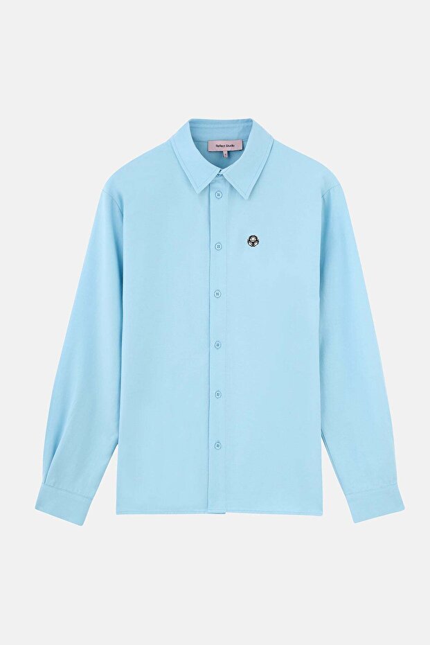 Azteca Gömlek - Açık Mavi - 1