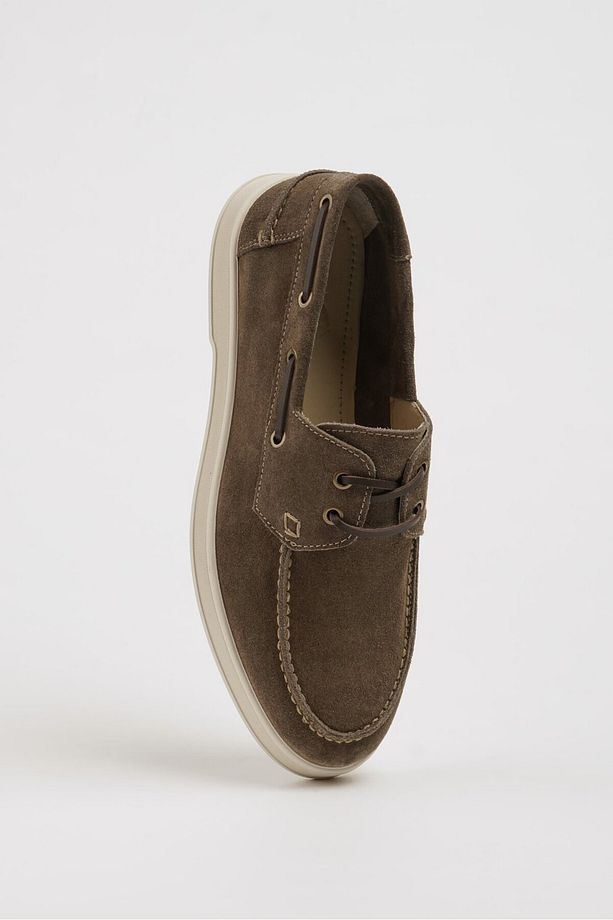 Feliks Model Süet Deri Eva Taban Loafer Ayakkabı - 5