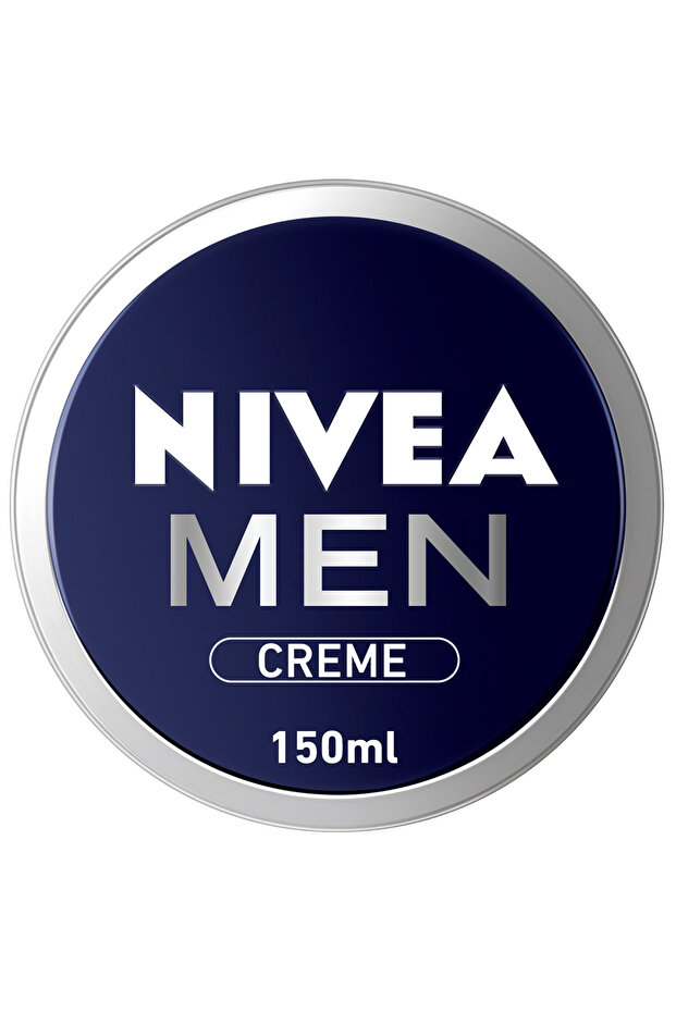 NIVEA MEN Creme, Face, Body & Hands, Moisturising Cream, Tin, 150ml