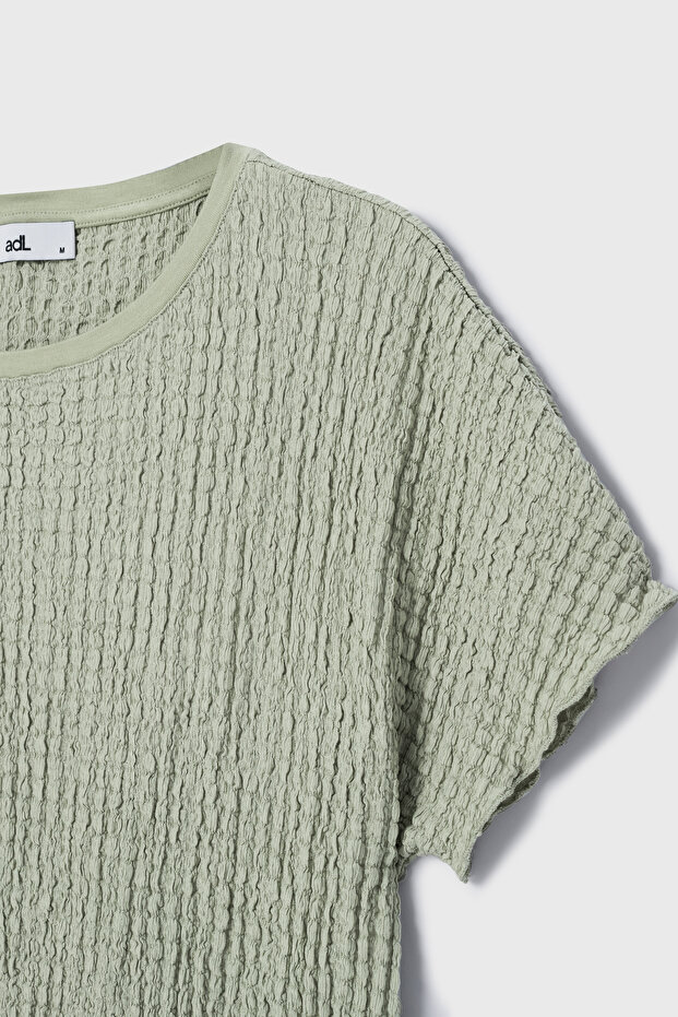 Kısa Kollu Bluz - 8