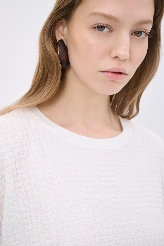 Kısa Kollu Bluz - 4