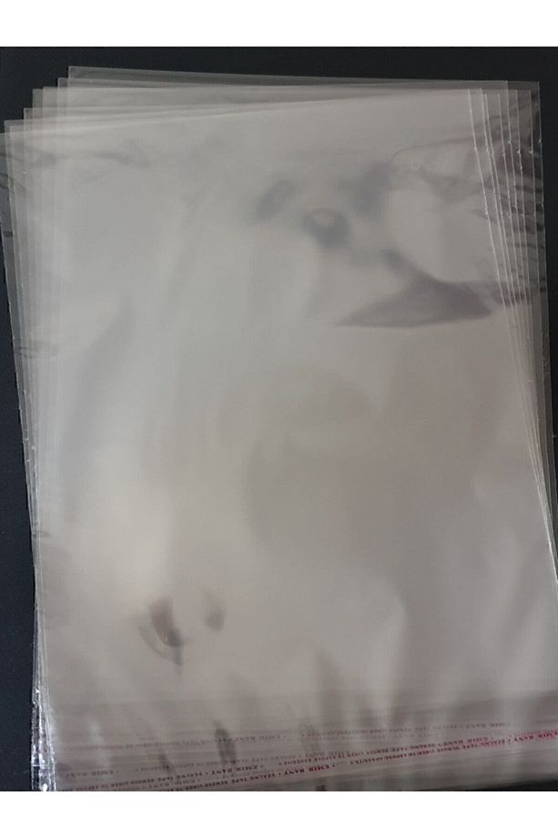 Şeffaf Yapışkanlı Poşet - Opp Kendinden Yapışkanlı Jelatin Parlak Poşet 32x45cm-100 Adet - 4