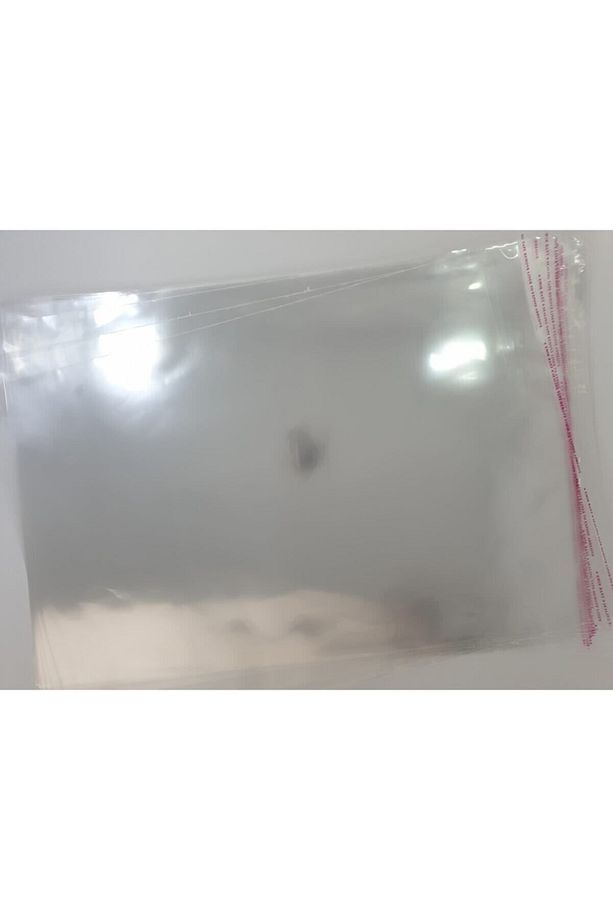 Şeffaf Yapışkanlı Poşet - Opp Kendinden Yapışkanlı Jelatin Parlak Poşet 32x45cm-100 Adet - 5