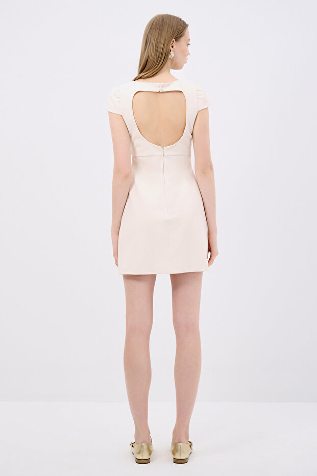 Arkası Pencereli Elbise - 7