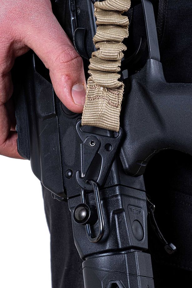 Tüfek Askı Kayışı - Savage - Çift Nokta Yaylı - Tactical - Kum - 5
