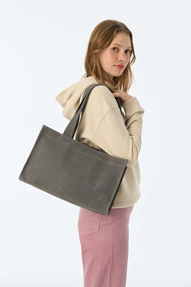 Imperfectly Perfect Çanta  - Antrasit - 1