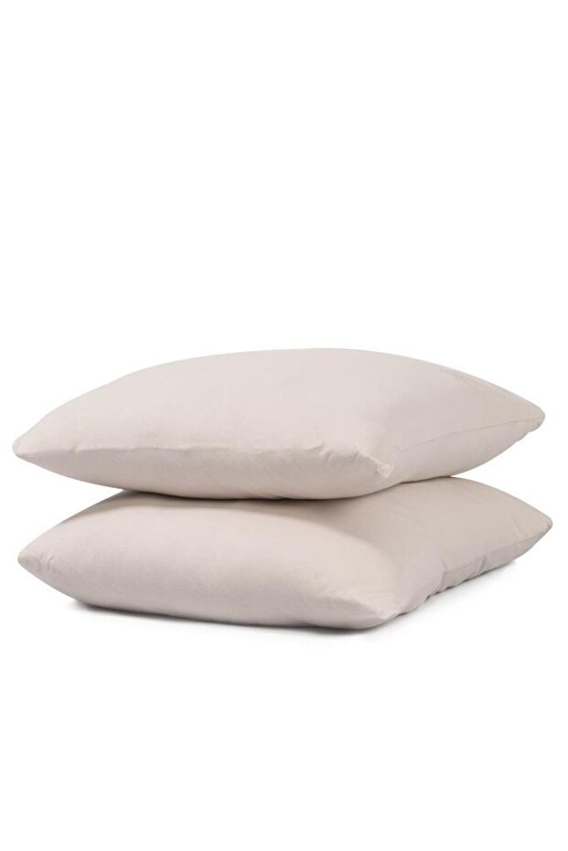Softloom 2-Piece Cotton Combed Cotton Pillowcase – 100% Cotton Zippered 50X70 cm