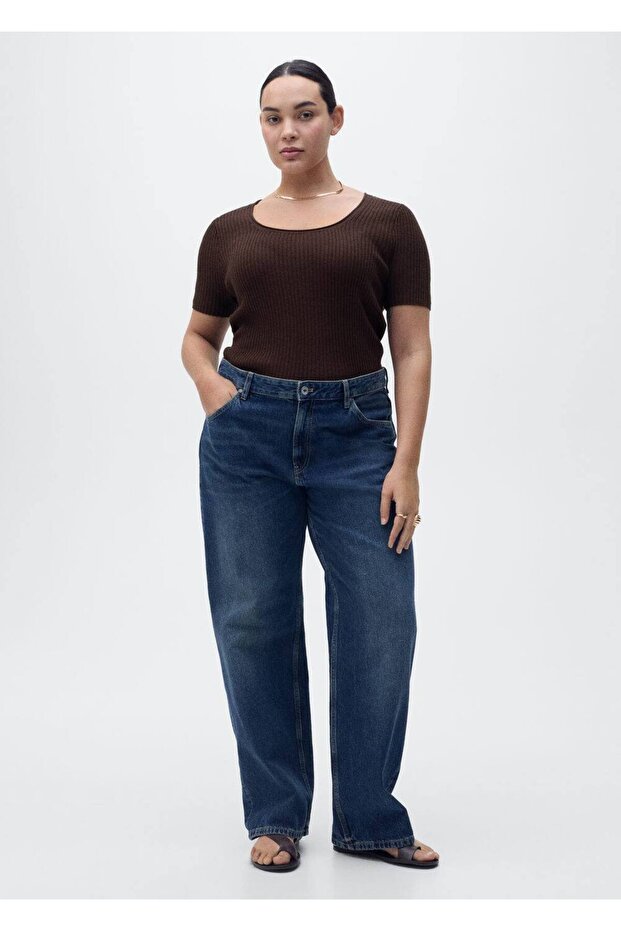 Strickpullover aus Leinenmischung - 8