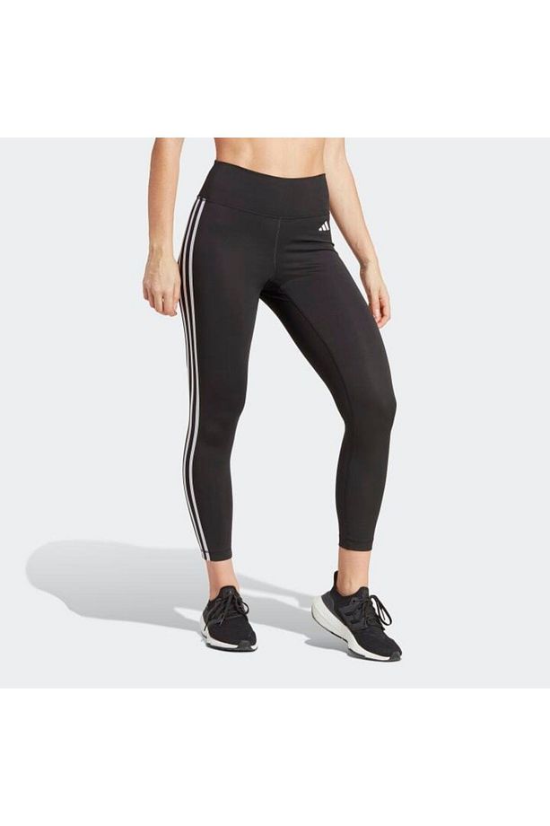 Train Essentials 3-Stripes High-Waisted 7/8 Tayt - 1