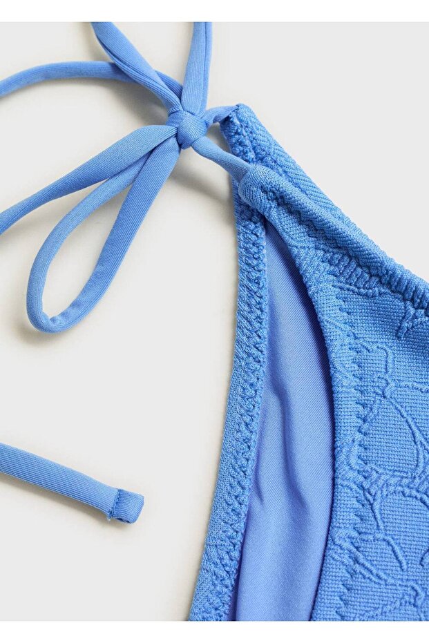 Çiçek işlemeli bikini altı - 6