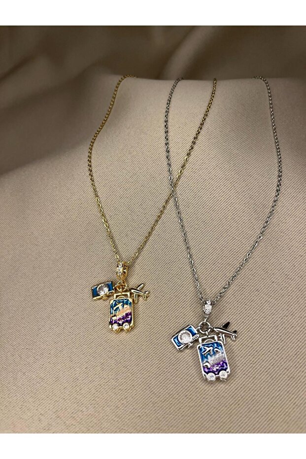 seyahat kolyesi charmlı - 3