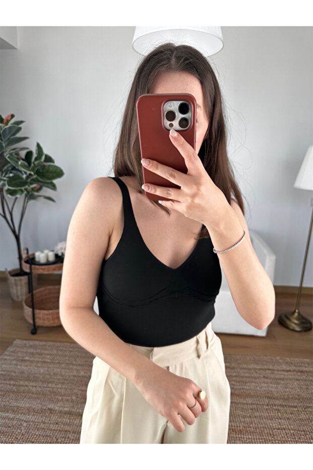 Siyah Askılı Atlet - 3