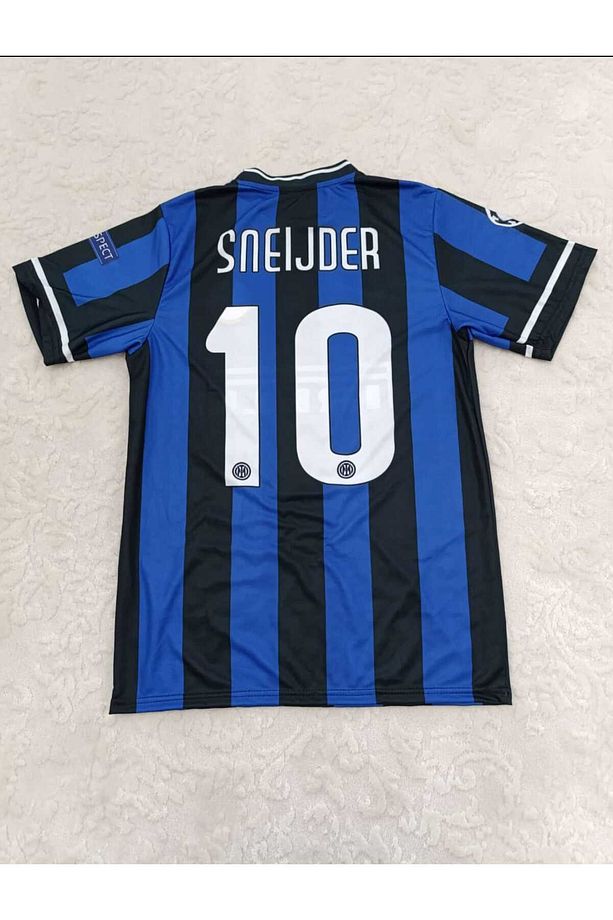 I.n.t.e.r-2010 Wesley S.n.e.i.j.d.e.r 10 numara renk(lacivert) hava alabilen  futbul Forması BG72. - 1
