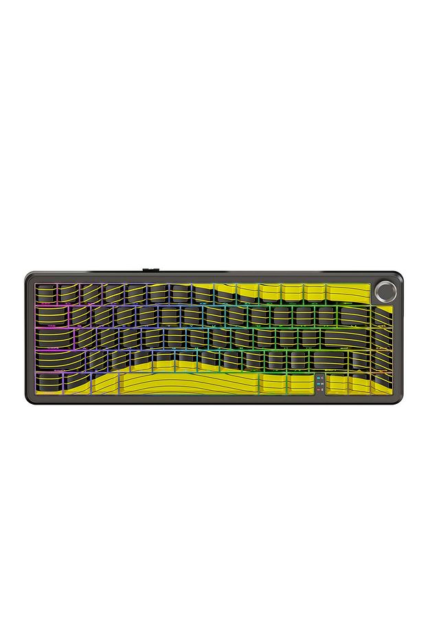 Attack Shark X65PRO HE RGB 8000Hz Kablosuz Rapid Trigger - Snap Tap 0.01mm Manyetik Switch Klavye - 1