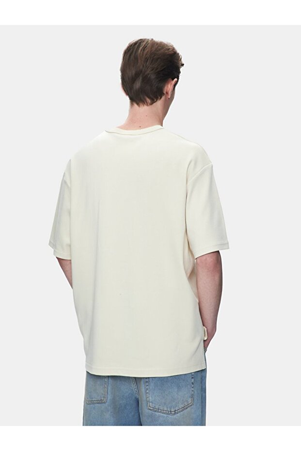 Μπλουζάκι Loose Beige - 3