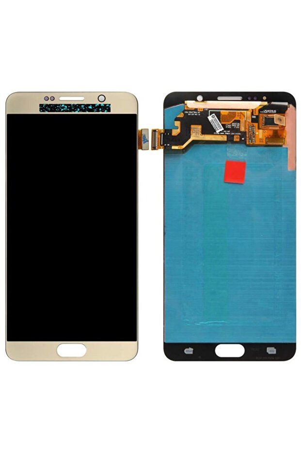 سامسونج جالاكسي نوت 5 SM-N920 شاشة ال سي دي تعمل باللمس ذهبي