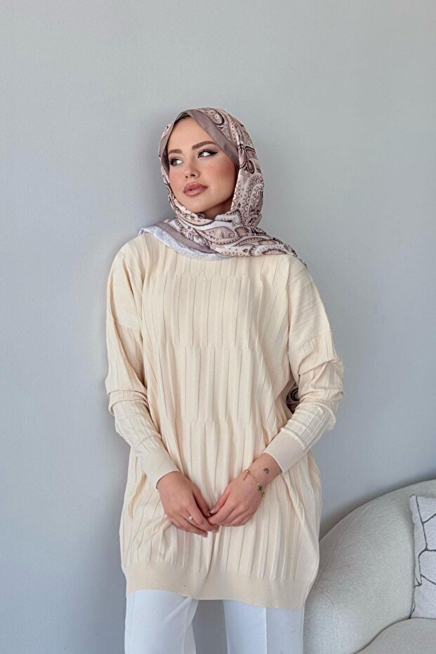 البقلاوة نمط سترة بيج - 4