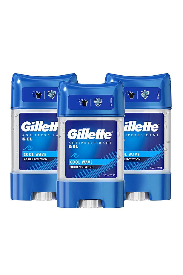 Gilette Clear Jel Cool Wave Antiperspirant Deodorant 70 ml x3 Adet - 2