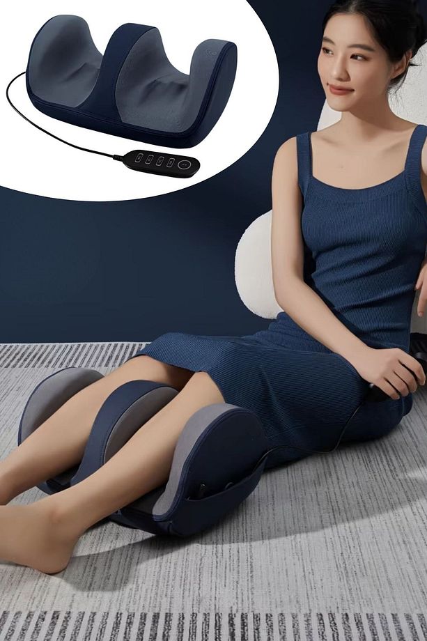 ® Ayak,Baldır ve Bilekler İçin Rahatlatıcı Kumandalı Masaj Aleti - 1