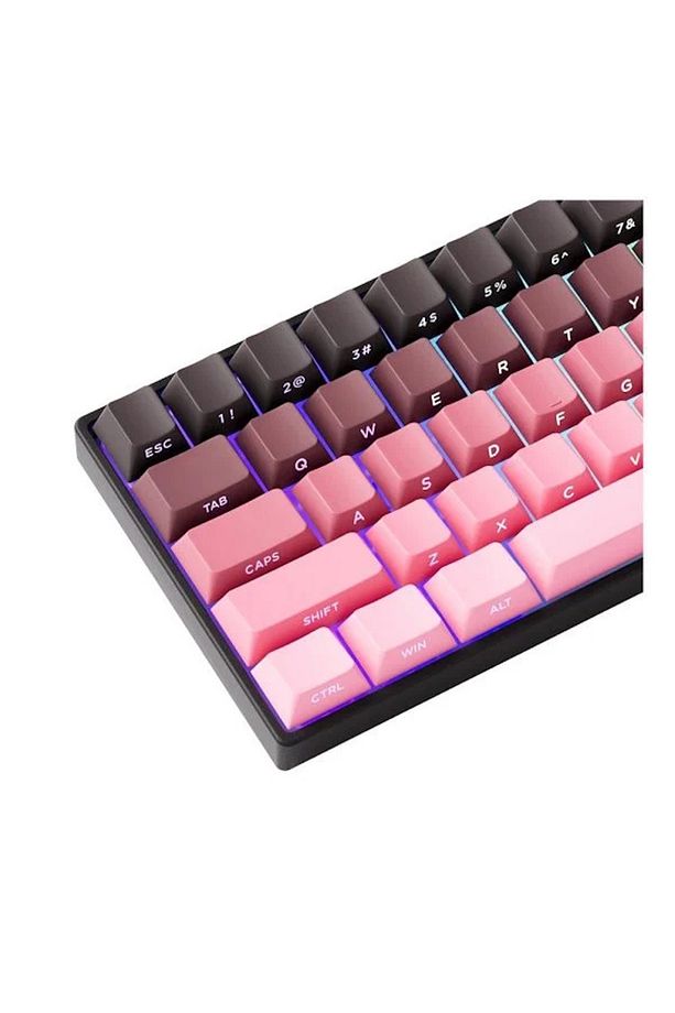 MONSGEEK FUN60 Max Shine-Through Black-Pink Gradient HE Manyetik ARGB Kablosuz Mekanik Klavye - 6