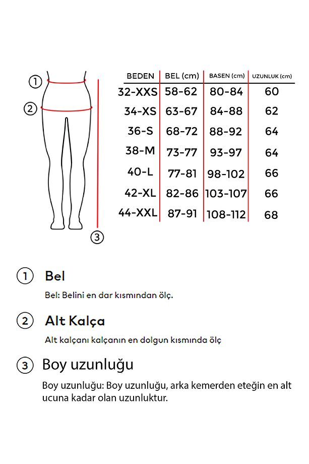 Kadın Tint Kot Rengi Erica Midi Boy Yüksek Bel Yırtmaçlı Jean Etek - 5