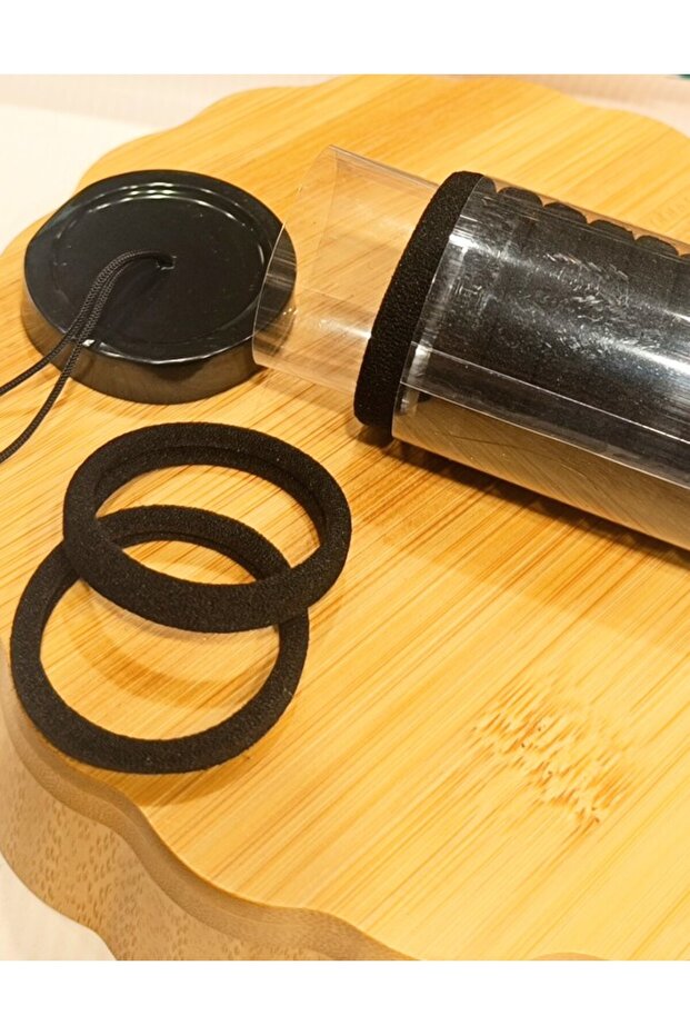 Black Luxury Multiple Rubber Buckle