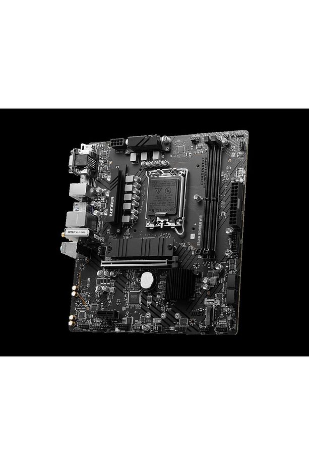 B760M BOMBER WIFI DDR5 Motherboard LGA 1700 Micro ATX HDMI DP D-Sub - 1