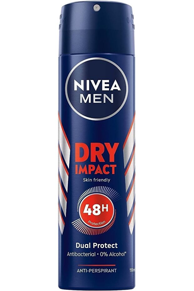 Antiperspirant Spray for Men, Dry Impact, 150ml