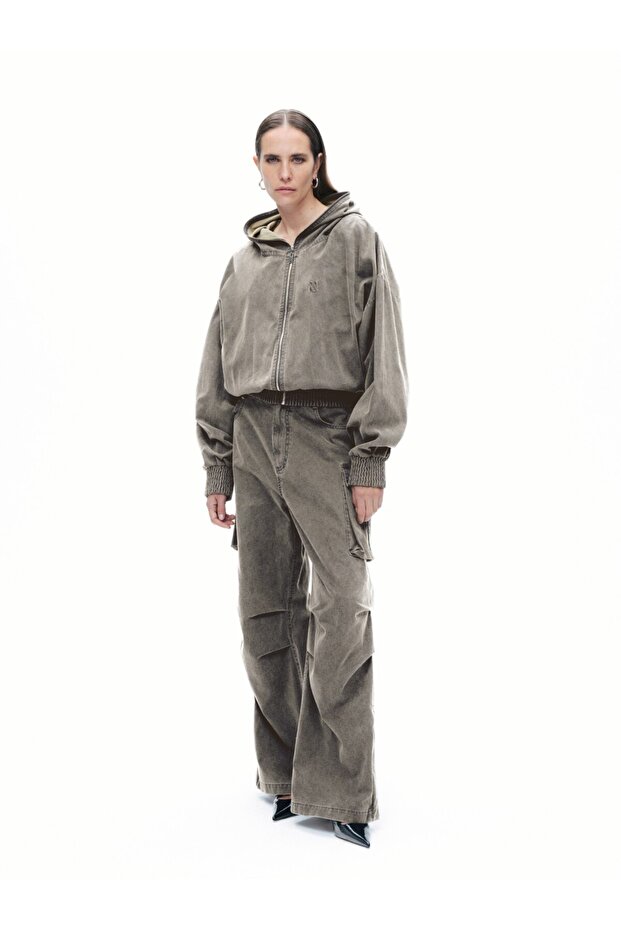 Kapüşonlu Mont - 2