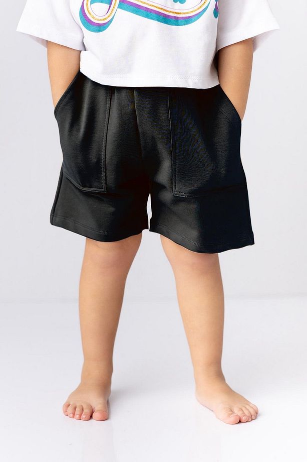 Unisex Cepli Basic Şort - 2