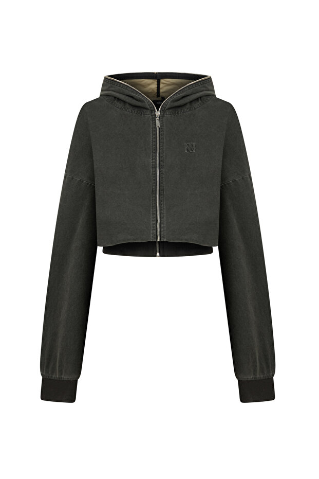 Kapüşonlu Mont - 7