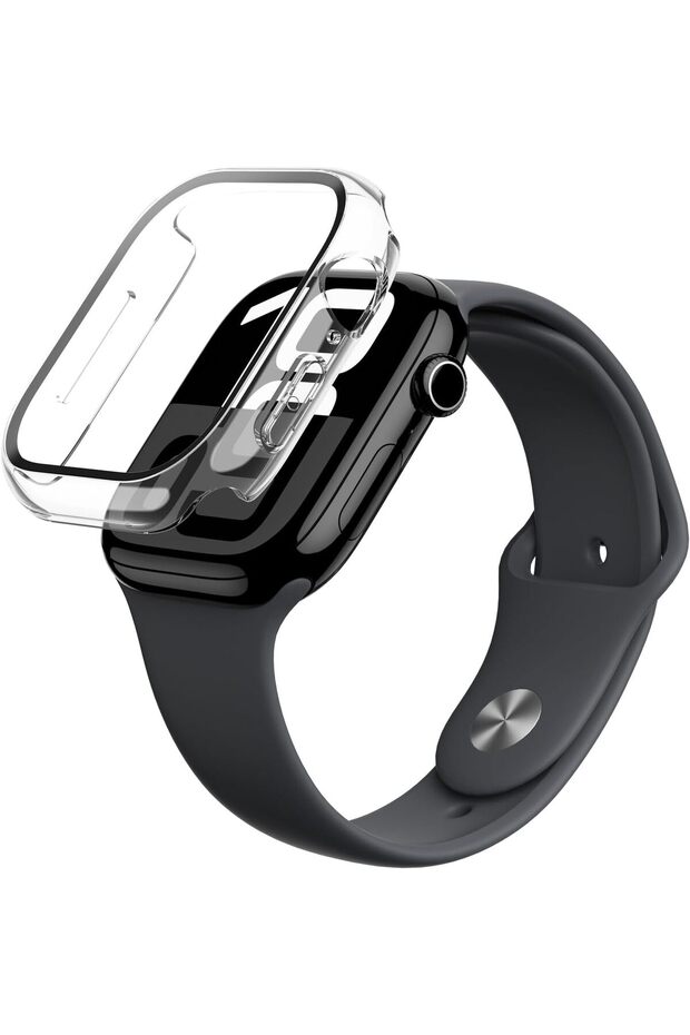 Amazing Thing Radix FullGuard for Apple Watch 10 42mm case with built in Screen Protector - Clear - 1