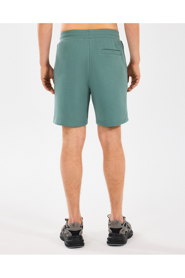 M Essential Sweatshort Erkek Haki Şort S2510064-299 - 4