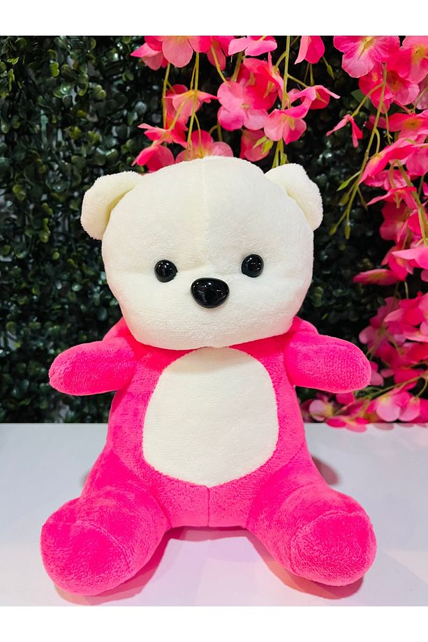 Puffy Hug Kapüşonlu Peluş Ayıcık - 3