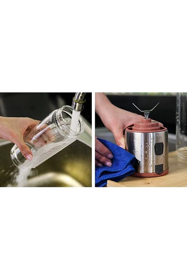 MP-BL12 Usb Şarjlı 450ML 6 Bıçaklı Taşınabilir Portatif Blender - 7