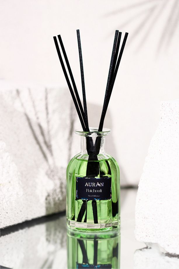 Patchouli Çubuklu Oda Kokusu Dekor Lüx Reed Diffuser 110ml - 1