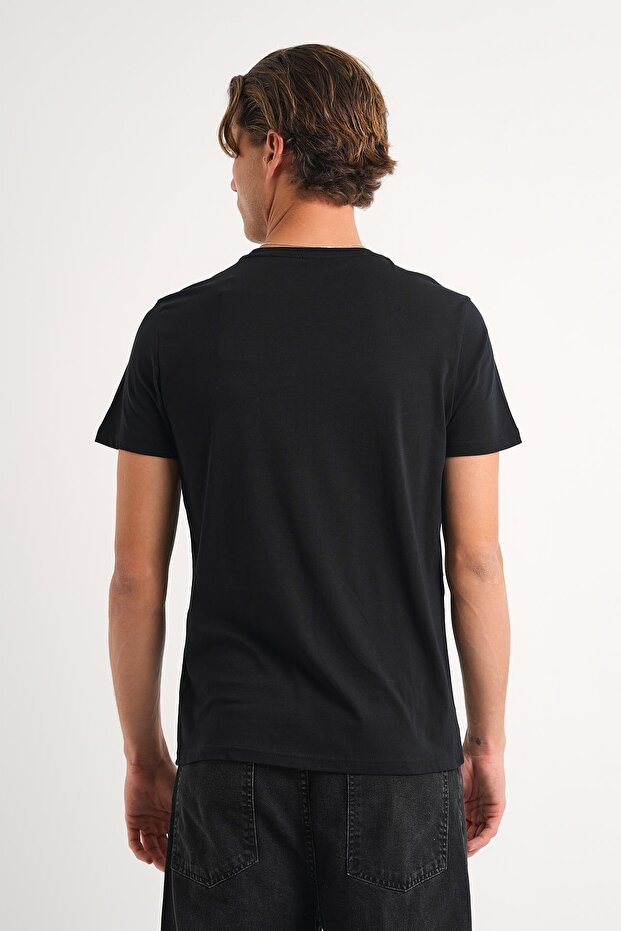 تي شيرت أساسي مطبوع - 3